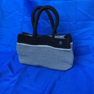 The Sak Crochet Knit Small Satchel